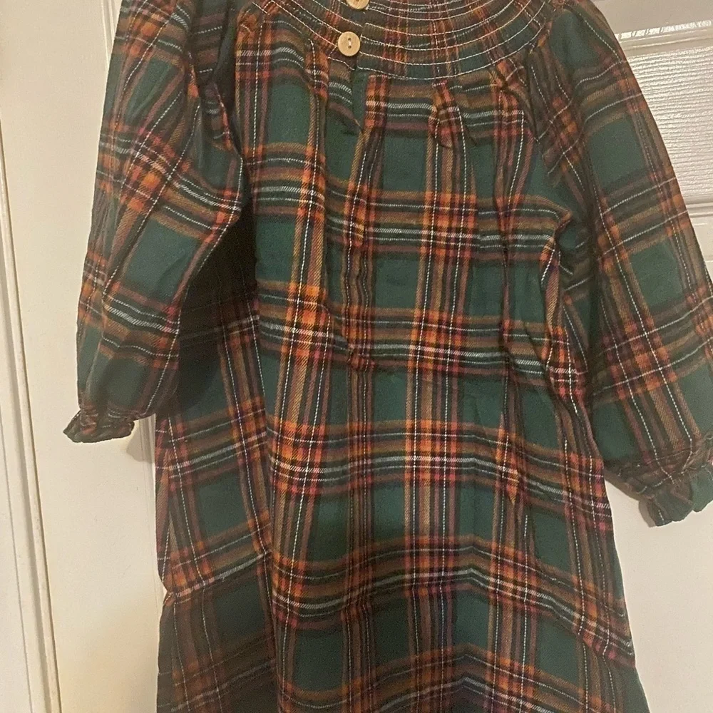 New Smocked Christmas Dress